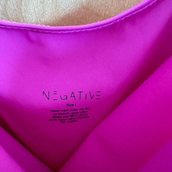 Negative Underwear Swim Straight Neck One-Piece - Picture 5 of 6